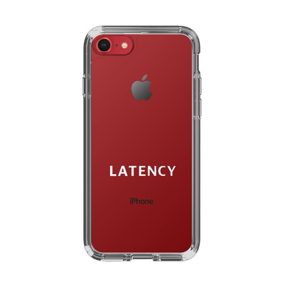 スリムプロテクションケース［ LATENCY - Logotype - Clear ］