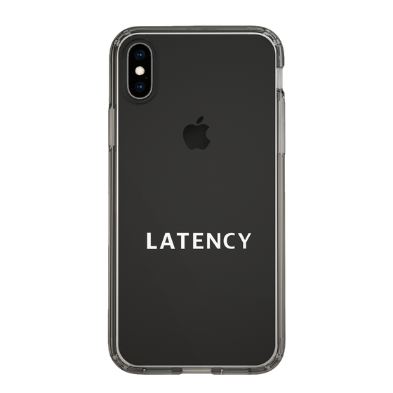 スリムプロテクションケース［ LATENCY - Logotype - Clear ］