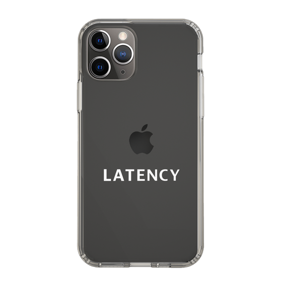 スリムプロテクションケース［ LATENCY - Logotype - Clear ］