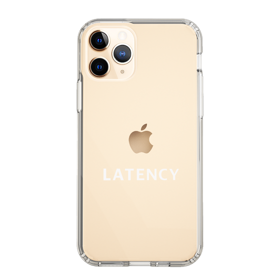 スリムプロテクションケース［ LATENCY - Logotype - Clear ］