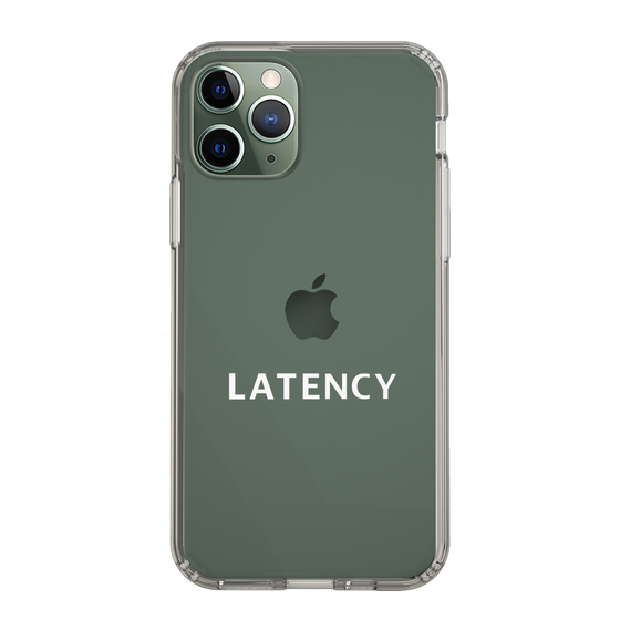 スリムプロテクションケース［ LATENCY - Logotype - Clear ］