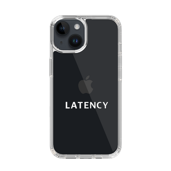 スリムプロテクションケース［ LATENCY - Logotype - Clear ］
