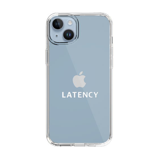 スリムプロテクションケース［ LATENCY - Logotype - Clear ］