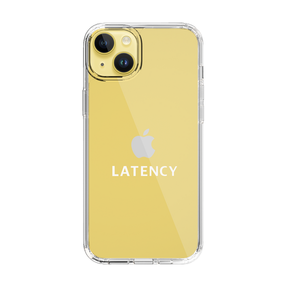 スリムプロテクションケース［ LATENCY - Logotype - Clear ］