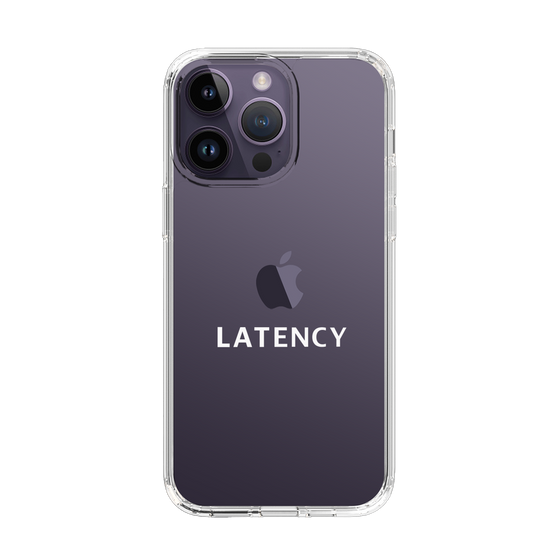 スリムプロテクションケース［ LATENCY - Logotype - Clear ］