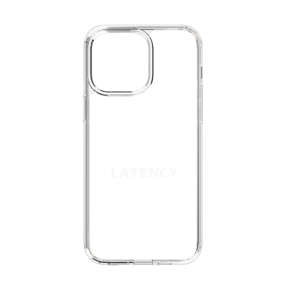 スリムプロテクションケース［ LATENCY - Logotype - Clear ］