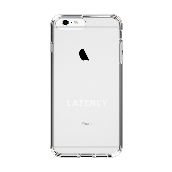 スリムプロテクションケース［ LATENCY - Logotype - Clear ］