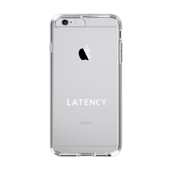 スリムプロテクションケース［ LATENCY - Logotype - Clear ］