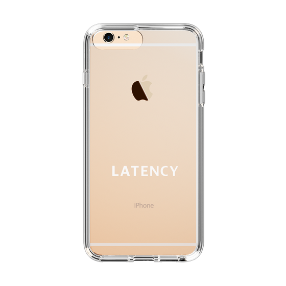 スリムプロテクションケース［ LATENCY - Logotype - Clear ］