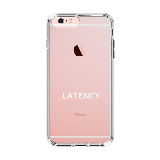 スリムプロテクションケース［ LATENCY - Logotype - Clear ］