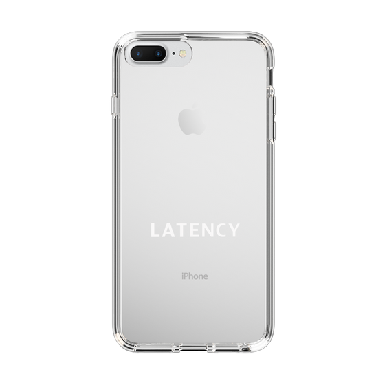 スリムプロテクションケース［ LATENCY - Logotype - Clear ］