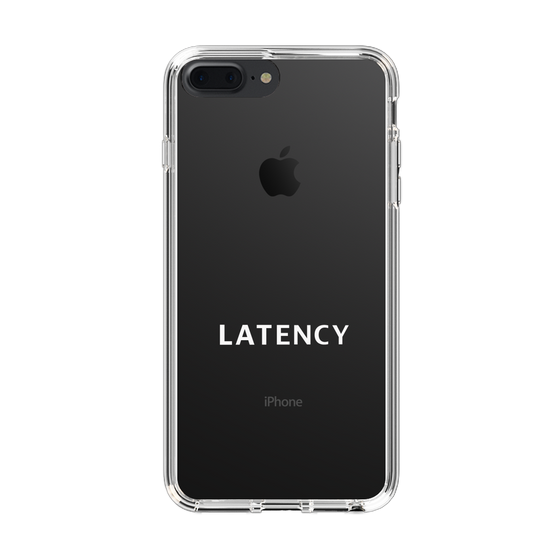 スリムプロテクションケース［ LATENCY - Logotype - Clear ］