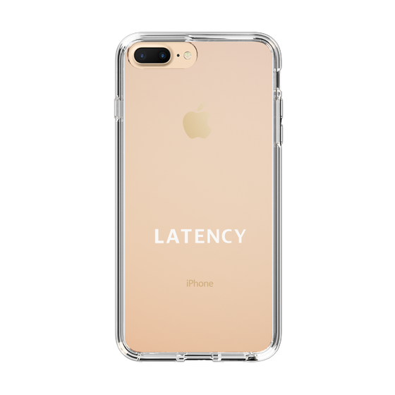 スリムプロテクションケース［ LATENCY - Logotype - Clear ］