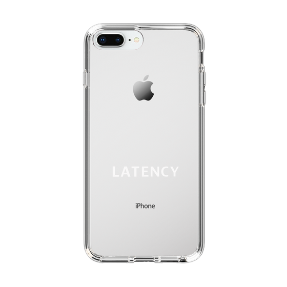 スリムプロテクションケース［ LATENCY - Logotype - Clear ］