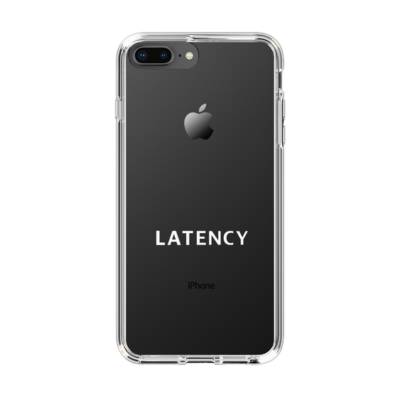 スリムプロテクションケース［ LATENCY - Logotype - Clear ］