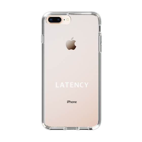 スリムプロテクションケース［ LATENCY - Logotype - Clear ］