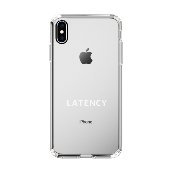 スリムプロテクションケース［ LATENCY - Logotype - Clear ］