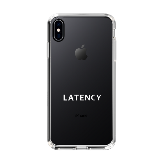 スリムプロテクションケース［ LATENCY - Logotype - Clear ］