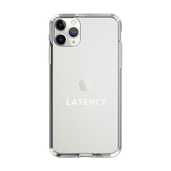 スリムプロテクションケース［ LATENCY - Logotype - Clear ］