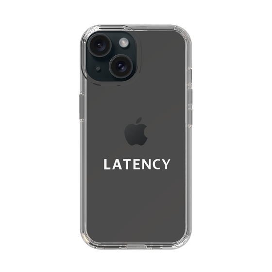 スリムプロテクションケース［ LATENCY - Logotype - Clear ］