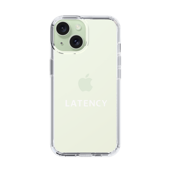 スリムプロテクションケース［ LATENCY - Logotype - Clear ］