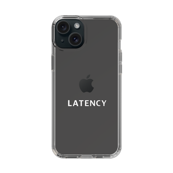 スリムプロテクションケース［ LATENCY - Logotype - Clear ］