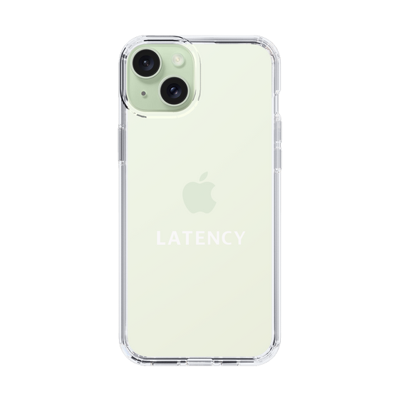 スリムプロテクションケース［ LATENCY - Logotype - Clear ］