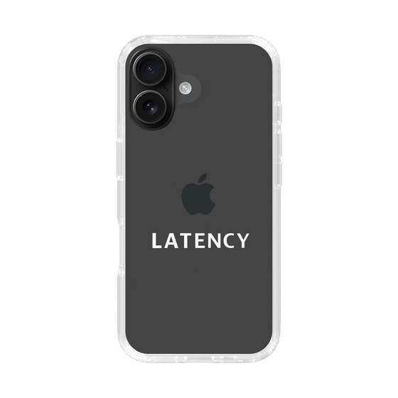 スリムプロテクションケース［ LATENCY - Logotype - Clear ］