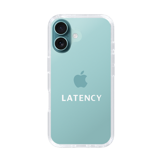 スリムプロテクションケース［ LATENCY - Logotype - Clear ］