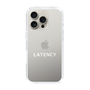 スリムプロテクションケース［ LATENCY - Logotype - Clear ］