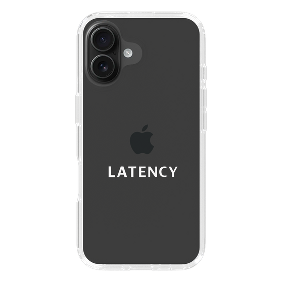 スリムプロテクションケース［ LATENCY - Logotype - Clear ］
