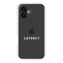 スリムプロテクションケース［ LATENCY - Logotype - Clear ］