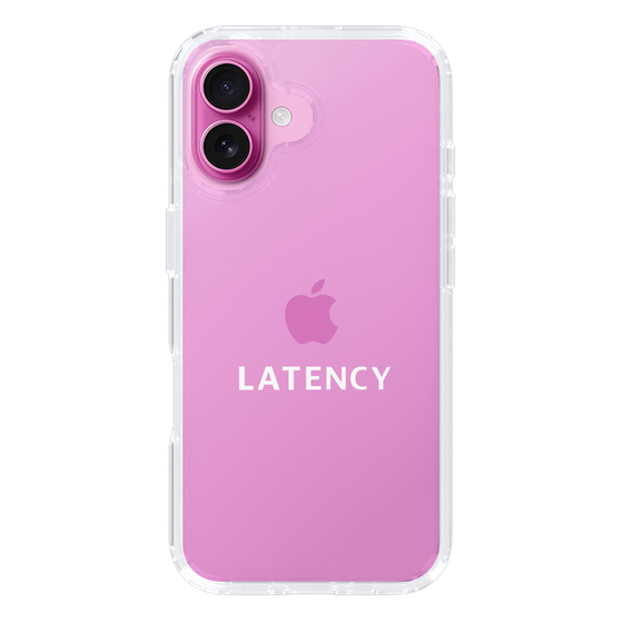 スリムプロテクションケース［ LATENCY - Logotype - Clear ］