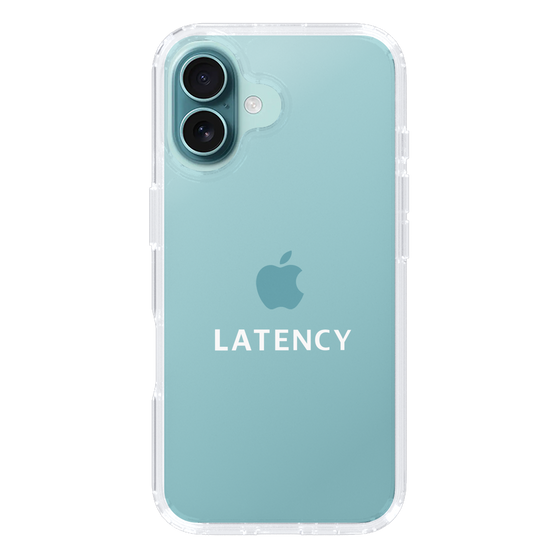 スリムプロテクションケース［ LATENCY - Logotype - Clear ］