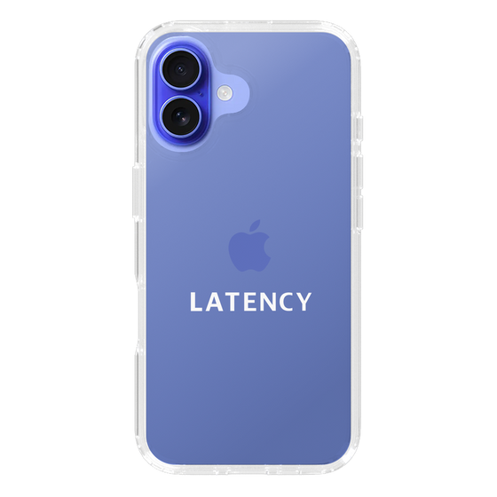 スリムプロテクションケース［ LATENCY - Logotype - Clear ］