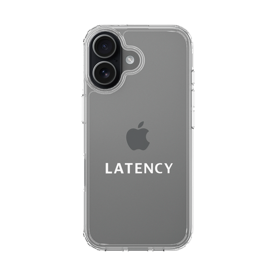 スリムプロテクションケース［ LATENCY - Logotype - Clear ］