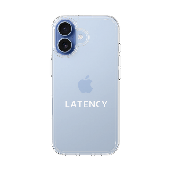スリムプロテクションケース［ LATENCY - Logotype - Clear ］
