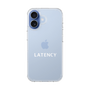 スリムプロテクションケース［ LATENCY - Logotype - Clear ］