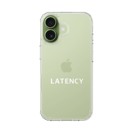 スリムプロテクションケース［ LATENCY - Logotype - Clear ］