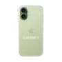 スリムプロテクションケース［ LATENCY - Logotype - Clear ］