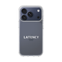 スリムプロテクションケース［ LATENCY - Logotype - Clear ］