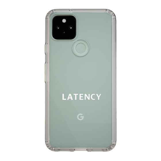 スリムプロテクションケース［ LATENCY - Logotype - Clear ］