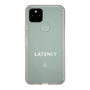 スリムプロテクションケース［ LATENCY - Logotype - Clear ］