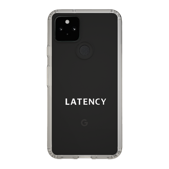 スリムプロテクションケース［ LATENCY - Logotype - Clear ］