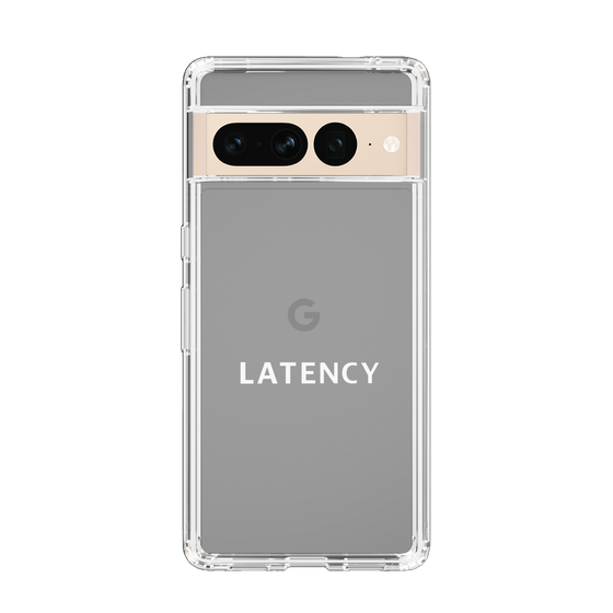 スリムプロテクションケース［ LATENCY - Logotype - Clear ］
