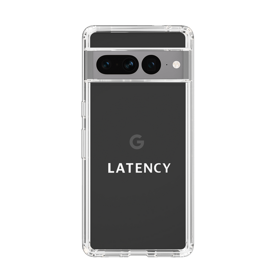 スリムプロテクションケース［ LATENCY - Logotype - Clear ］