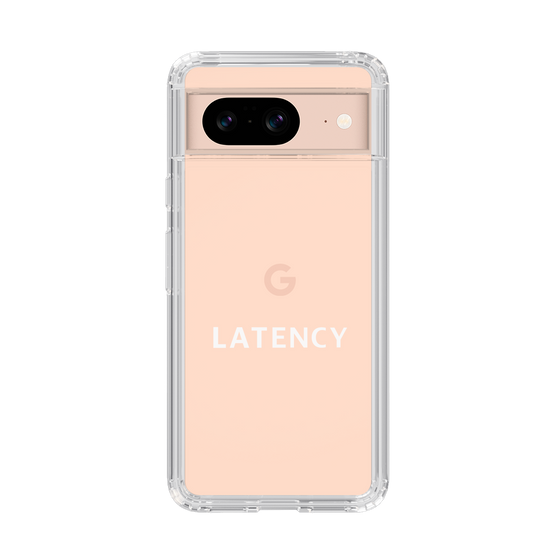 スリムプロテクションケース［ LATENCY - Logotype - Clear ］