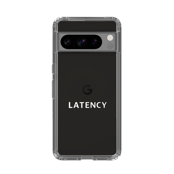 スリムプロテクションケース［ LATENCY - Logotype - Clear ］
