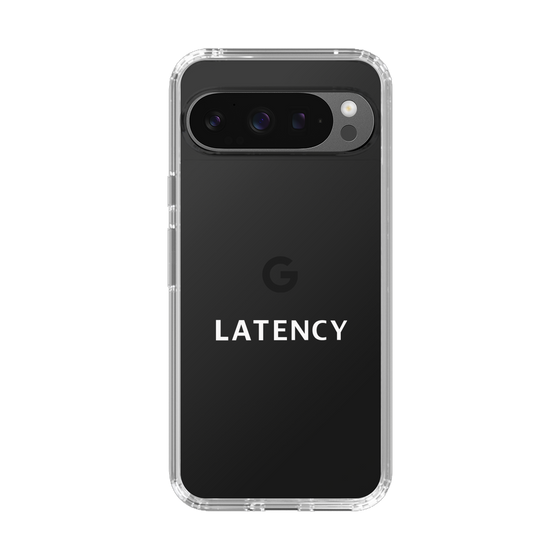 スリムプロテクションケース［ LATENCY - Logotype - Clear ］