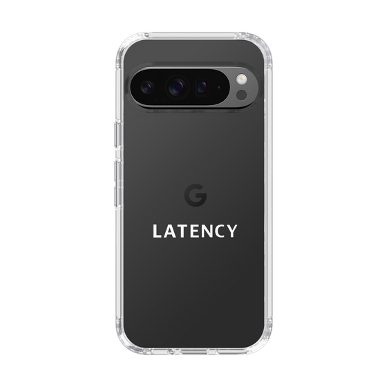 スリムプロテクションケース［ LATENCY - Logotype - Clear ］